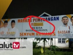 LOGO NASDEM DAN HANURA DI MARKAS PEMENANGAN BASSAM-HELMI DILAKBAN, ADA APA YA?