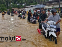 ANTISIPASI BANJIR SUSULAN, PERSONIL GABUNGAN TNI, POLRI DAN BPBD EVAKUASI WARGA DI 2 DESA