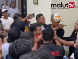 HENDAK MELIPUT SAKSI KASUS GRATIFIKASI, SEJUMLAH OKNUM POLISI POLDA MALUT HALANGI WARTAWAN