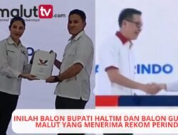 INILAH BACABUP HALTIM DAN BACAGUB MALUT YANG MENERIMA REKOMENDASI TUNGGAL PERINDO