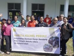 Harita Nickel Terjunkan Tim Evakuasi Korban Dan Salurkan Bantuan Sembako Ke Korban Banjir Bandang