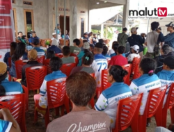 Pasangan Cagub Dan Cawagub Malut, Benny-Sarbin, Menyapa Warga Halut