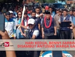 Hari Kedua, Benny-Sarbin Disambut Antusias Warga Galela