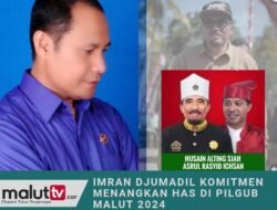Imran Djumadil Komitmen Menangkan HAS di Pilgub Malut 2024