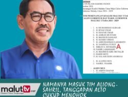 NAMANYA MASUK TIM ALIONG-SAHRIL, TANGGAPAN ALTO CUKUP MENOHOK