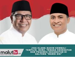 Jika Elang-Rahim Kembali Terpilih, Guru, Tenaga Kesehatan dan Pegawai Kecamatan di Halteng “Mandi Doi”.