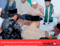 Usai Gelar Doa Tahlilan Dan Syukuran Bersama Warga Weda, ELANG-RAHIM Ingatkan Hindari Konflik Kemanusiaan