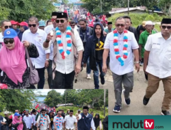 Ribuan Simpatisan Dan Pendukung Di Gebe, Siap Kawal Dan Menangkan Elang-Rahim