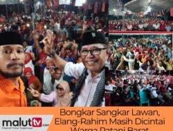 BONGKAR SANGKAR LAWAN, ELANG-RAHIM MASIH DICINTAI WARGA PATANI BARAT