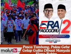 FAKTA! PASCA TAMBANG, PULAU GEBE GELAP GULITA DIBUAT “MANYALA” ELANG-RAHIM