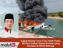 Cagub Nomor Urut 4 itu Telah Tiada.