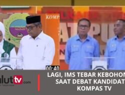 LAGI, IKRAM TEBAR KEBOHONGAN SAAT DEBAT KANDIDAT DI KOMPAS TV