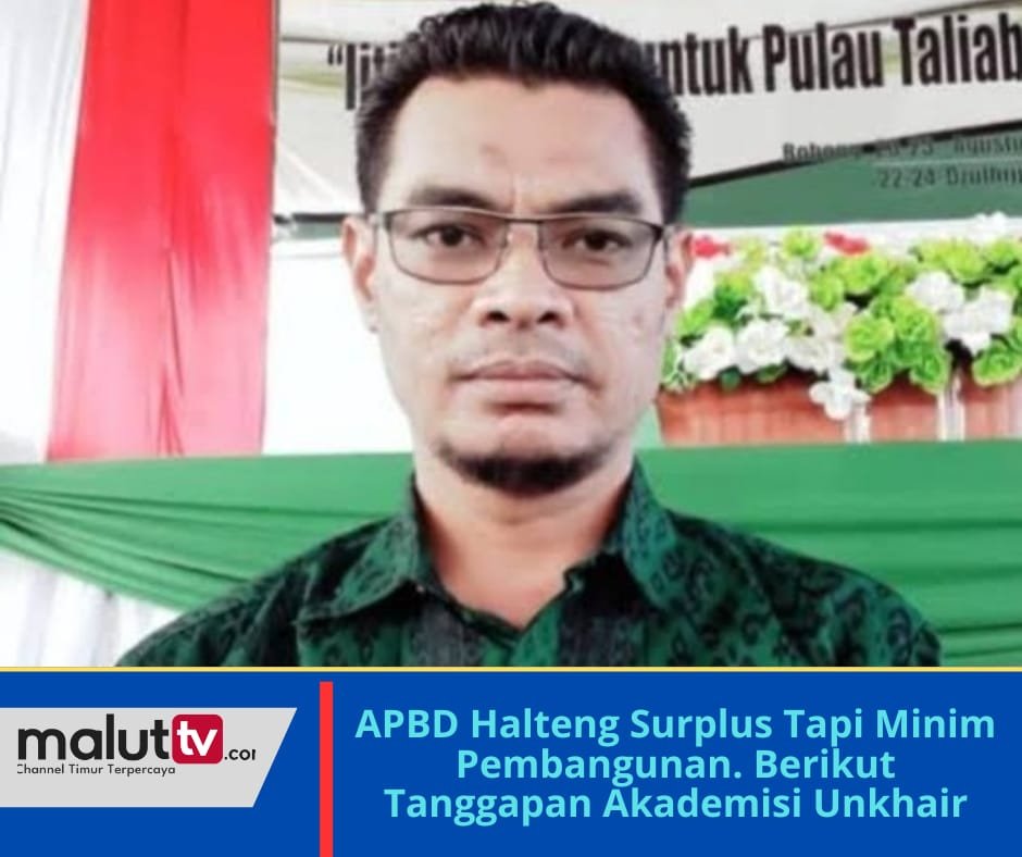 Dosen Ekonomi Unkhair Ternate, Dr. Muammil Sunan.