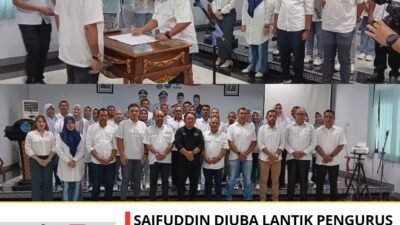 Saifuddin Djuba Lantik Pengurus KORMI Kota Ternate Periode 2024-2029. Berikut Harapan Rizal Marsaoly.