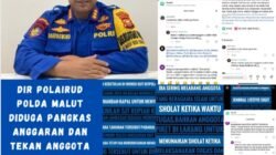 Dir Polairud Polda Malut Diduga Pangkas Anggaran Dan Tekan Anggota