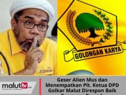 Isu Penempatan Plt. Ketua DPD Golkar Malut Direspon Baik Pengurus Daerah.