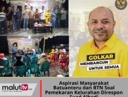 Aspirasi Masyarakat Batuanteru dan BTN Soal Pemekaran Kelurahan Baru Direspon Baik FA.
