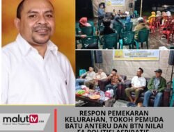 Respon Pemekaran Kelurahan, Tokoh Pemuda Batu Anteru dan BTN Nilai FA Politisi Aspiratif.