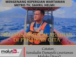 Melukis Tinta Keabadian di Perairan Gita.