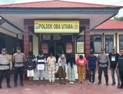 Asik Bercumbu Mesra Dalam Kamar Penginapan, Sejumlah Pasangan Bukan Suami Istri Diamankan Polsek Oba Utara Dan Personil Gabungan