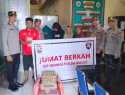 Jumat Berkah, Polda Malut Beri Bantuan Sosial Ke Panti Asuhan AT-TAQWA