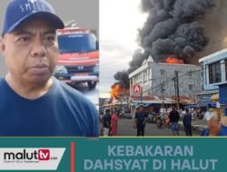 Aneh! Pasar Rawajaya Tobelo Dua Kali Diamuk Si Jago Merah. Diduga Ini Penyebabnya!