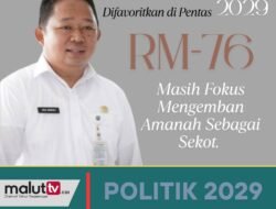 Difavoritkan di Kanca Politik 2029, RM76 Masih Fokus Mengemban Amanah Sebagai Sekot.