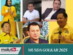 Isu Musda Golkar Malut, Berikut Nama-Nama Kader Beringin yang Diwacanakan Bakal Bertarung.