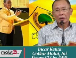Incar Ketua Golkar Malut, FM Minta DPP Serahkan Pemilihannya ke Floor Forum
