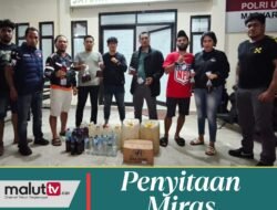 Gelar Operasi Cipta Kondisi, Polres Halut Dapati Ehabond dan Miras Beredar Bebas di Masyarakat.