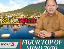 RM76, Figur Top Of Mind Walikota Ternate Tahun 2030.