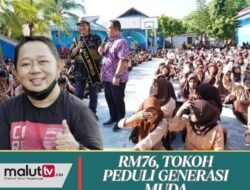Survei LENSKIP 2025: RM76, Tokoh Peduli Generasi Muda Ternate.
