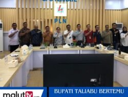 100 Hari Kerja, Bupati Taliabu Genjot Pemerataan Listrik Desa: Kolaborasi Strategis Dengan PLN UP3 Ternate
