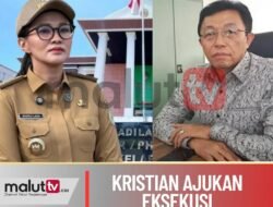 Waktu Somasi 7 Hari Berakhir, Pengacara Kristian Ajukan Permohonan Eksekusi Ke-PN Ternate.