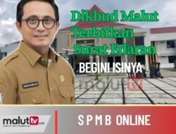 CASIS SMU WAJIB BACA! DISDIKBUD MALUT TERBITKAN SURAT EDARAN, BEGINI ISI SURATNYA!