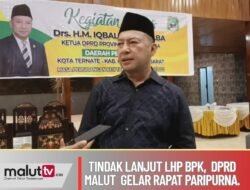 Hari Ini, DPRD Malut Bakal Menggelar Rapat Paripurna Ke 25 Masa Persidangan III Tahun 2024/2025.