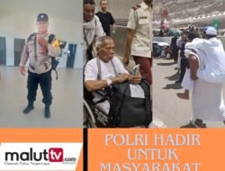 Jiwa Pengabdian Seorang  Aipda Munir Abdullah Ditengah Ibadah Haji