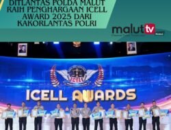 Ditlantas Polda Malut Raih Penghargaan iCell Award 2025 Dari Kakorlantas Polri