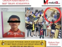 Ini Dugaan Penyebab Oknum Karyawan PT IWIP Tikam Atasan Dan Rekan Kerja Di Smelter Secara Brutal