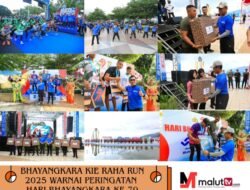 Bhayangkara Kie Raha Run 2025 Warnai Peringatan Hari Bhayangkara Ke-79