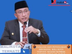 Evaluasi Dan Penyegaran Birokrasi, Wali Kota Ternate Segera Rombak Kabinet Andalan Jilid II