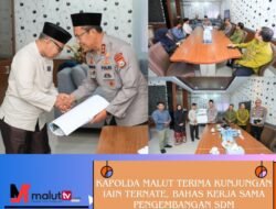 Kapolda Malut Terima Kunjungan IAIN Ternate, Bahas Kerja Sama Pengembangan SDM