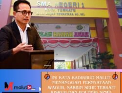 Ini Kata Kadikbud Malut, Menanggapi Pernyataan Wagub, Sarbin Sehe Terkait Kisruh Dan Polemik SPMB