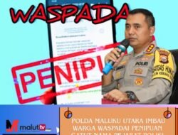 Polda Maluku Utara Imbau Warga Waspadai Penipuan Catut Nama Pejabat