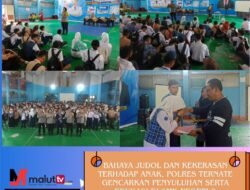 Bahaya Judol Dan Kekerasan Terhadap Anak, Polres Ternate Gencarkan Penyuluhan Serta Edukasi Di SMK Negeri 2