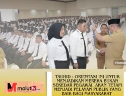 Wali Kota Ternate Buka Orientasi Tahap I PPPK Tahun 2025