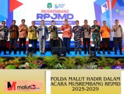 Hadir Di Musrembang RPJMD 2025-2029, Polda Malut Tegaskan Komitmen Dukung Pembangunan Daerah