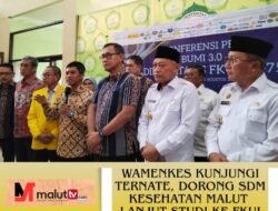 Wamenkes Kunjungi Ternate, Dorong SDM Kesehatan Malut Lanjut Studi Ke FKUI
