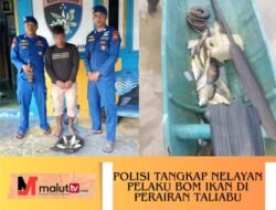 Bom Ikan di Perairan Taliabu, Seorang Nelayan Ditangkap Polisi