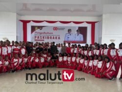 Jumat Malam Tim Paskibraka Pulau Taliabu Dikukuhkan.